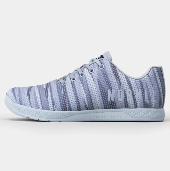 NOBULL 8 9.5 Burst Trainer Striped Shoes - Picture 2 of 16